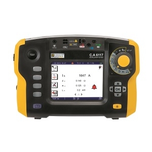 Installationstestare CA6117, Cauvin Arnoux