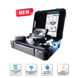 Inspektionskamera VIS 350 med 2 kamerahuvud