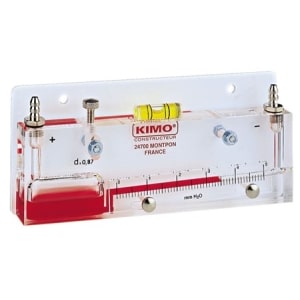 UTGÅTT - U-rörsmanometer HP5 0-100Pa