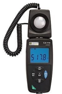 CA1110 Luxmätare med Loggerfunktion – Professionell ljusmätning upp till 200 000 lux