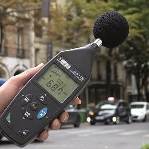 CA 1310 Ljudnivåmätare 30…130 dB A/C, minne & USB